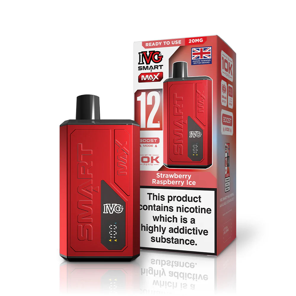 IVG SMART MAX Strawberry Raspberry Ice Starter Kit
