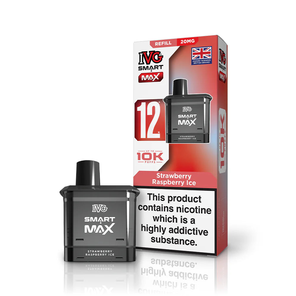 IVG SMART MAX Strawberry Raspberry Ice Refill Pod