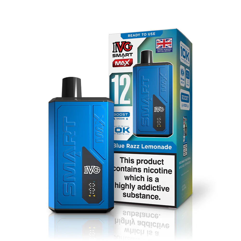 IVG SMART MAX Blue Razz Lemonade Starter Kit