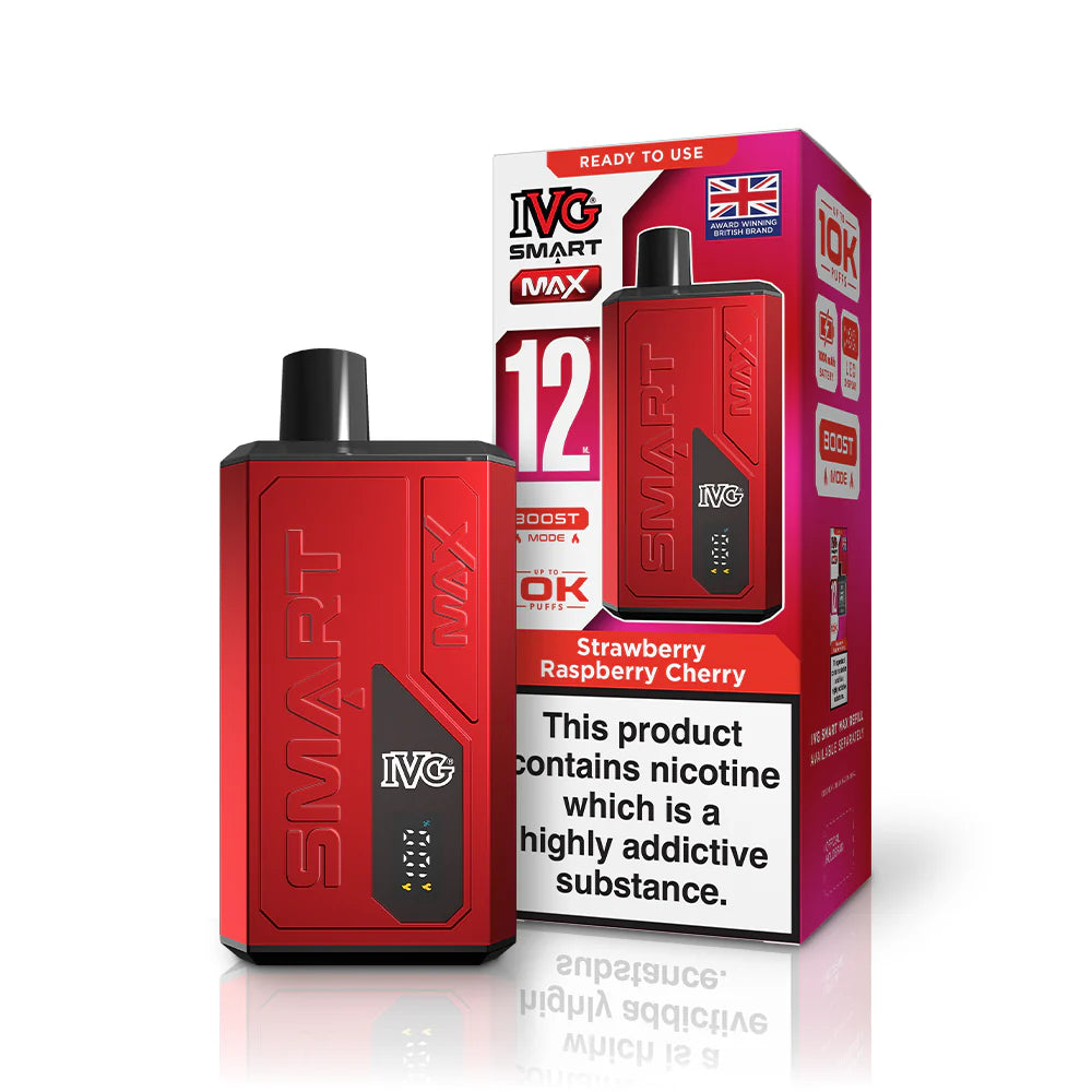 IVG SMART MAX Strawberry Raspberry Cherry Starter Kit