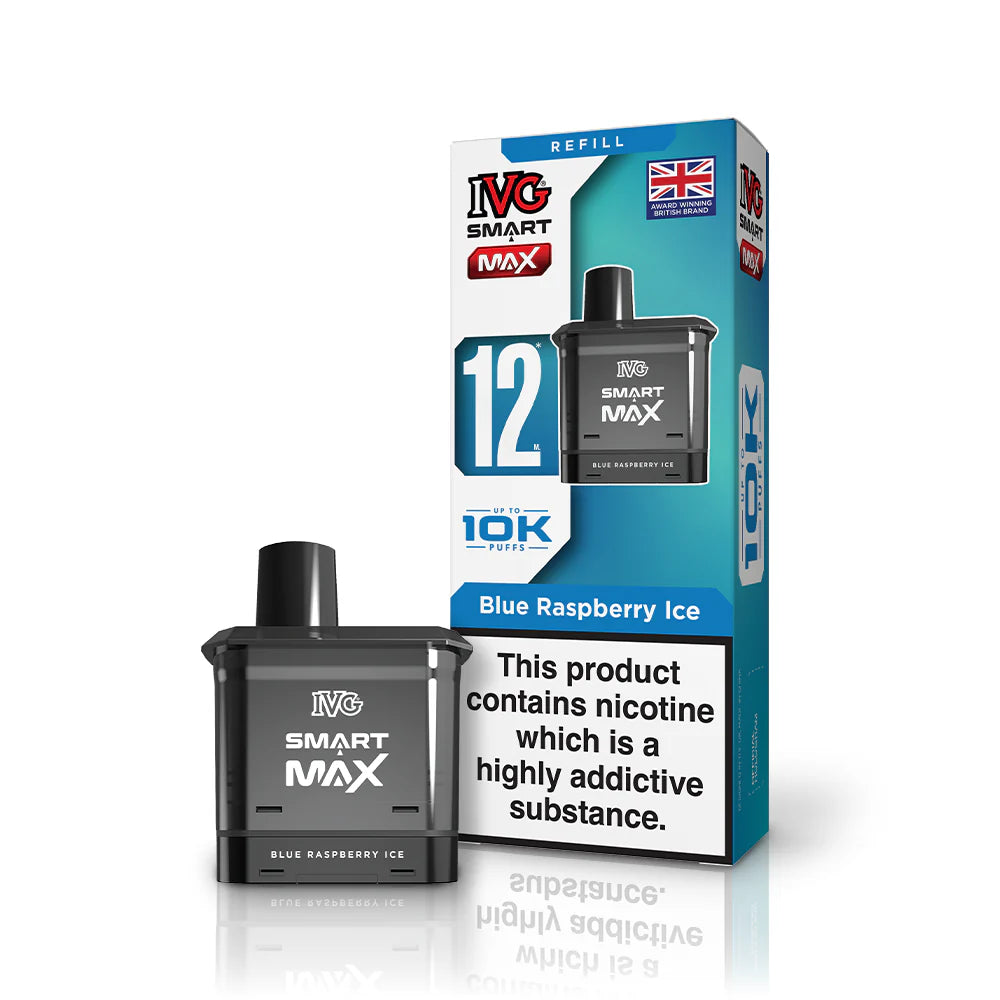 IVG SMART MAX Blue Raspberry Ice Refill Pod