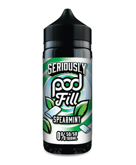 Doozy Seriously Pod Fill Spearmint Shortfill E-Liquid 100ml