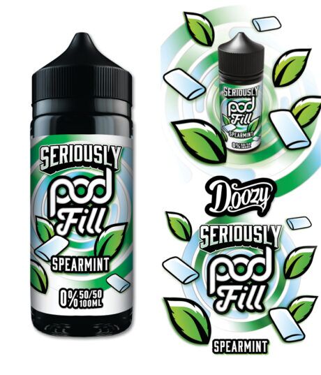 Doozy Seriously Pod Fill Spearmint Shortfill E-Liquid 100ml