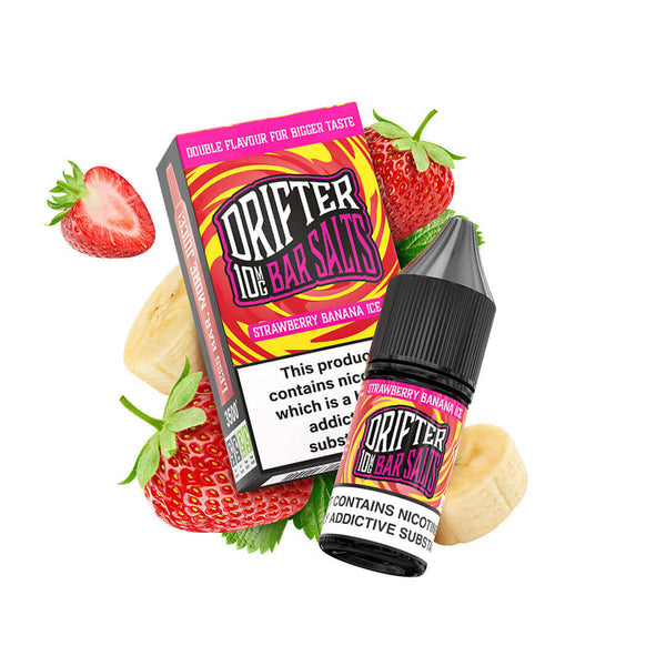 Drifter Bar Salts Strawberry Banana Ice E-Liquid 10ml