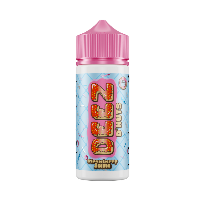 Deez D'Nuts Strawberry Jam Shortfill E-Liquid 100ml