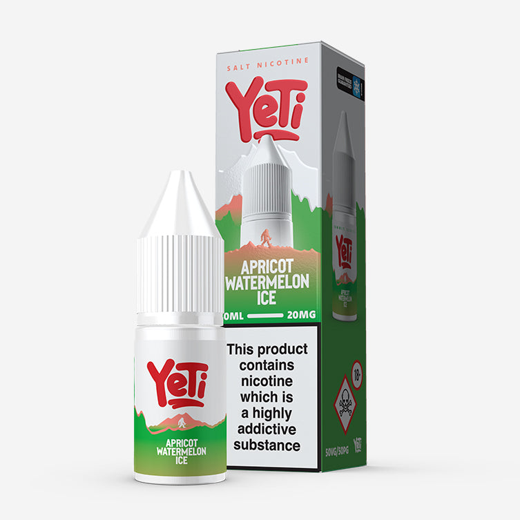 Yeti Summit – Apricot Watermelon Ice 10ml Salt Nicotine E-liquid