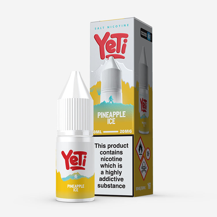 Yeti Summit – Pineapple Ice 10ml Salt Nicotine E-liquid