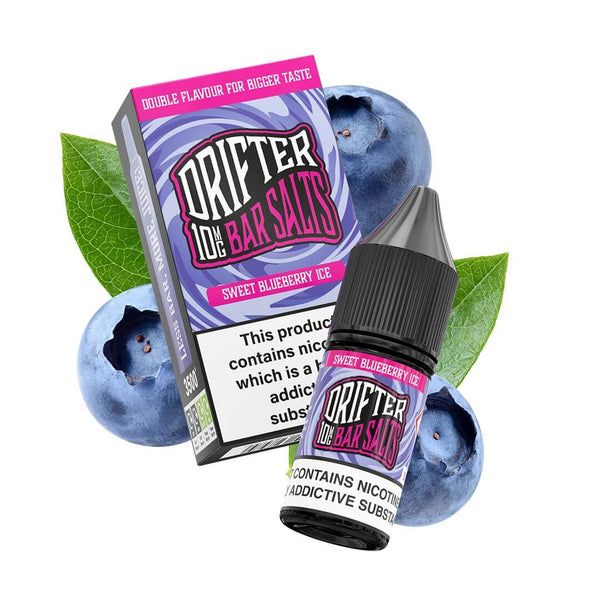 Drifter Bar Salts Sweet Blueberry Ice E-Liquid 10ml