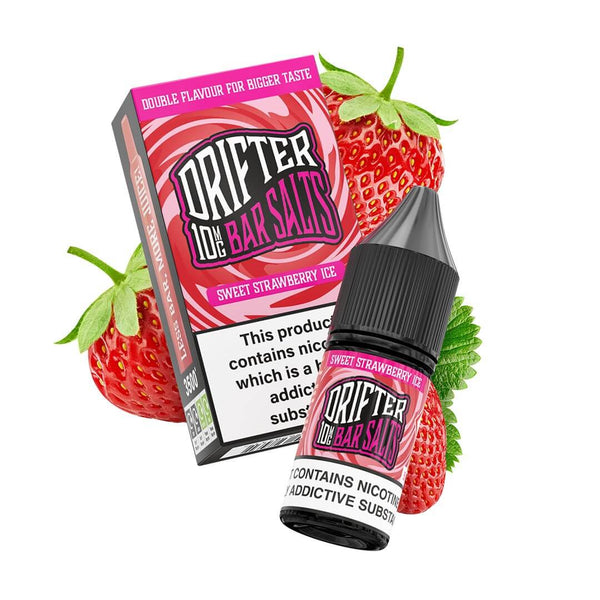 Drifter Bar Salts Sweet Strawberry Ice E-Liquid 10ml