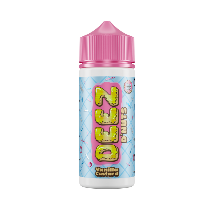 Deez D'Nuts Vanilla Custard Shortfill E-Liquid 100ml