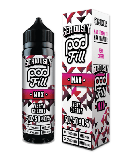 Doozy Seriously Pod Fill Max Very Cherry Shortfill E-Liquid 40ml