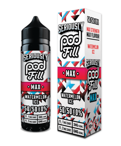 Doozy Seriously Pod Fill Max Watermelon Ice Shortfill E-Liquid 40ml