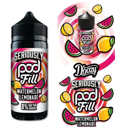 Doozy Seriously Pod Fill Watermelon Lemonade Shortfill E-Liquid 100ml