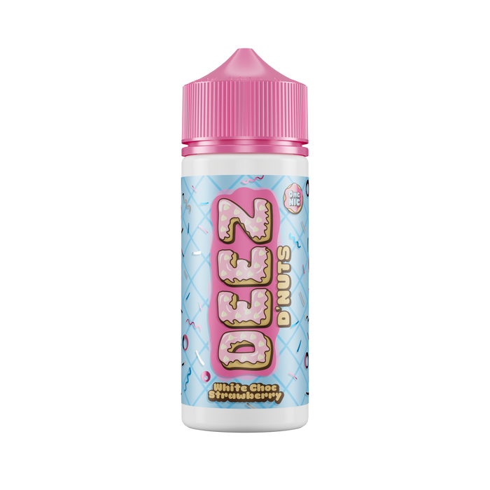 Deez D'Nuts White Chocolate Raspberry Shortfill ELiquid 100ml Kwik Vape