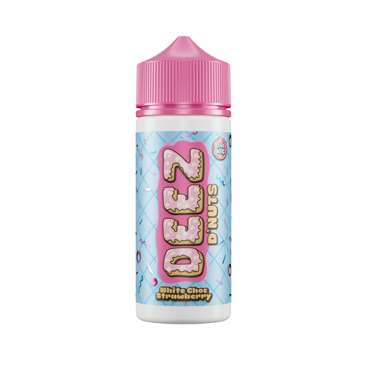 Deez D'Nuts White Chocolate Raspberry Shortfill E-Liquid 100ml