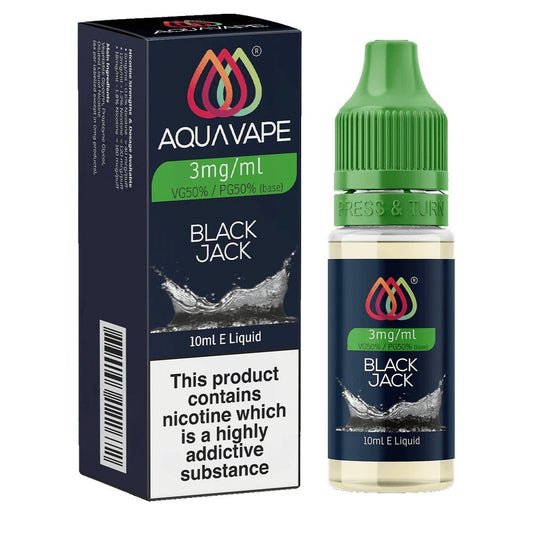 Aquavape Black Jack E-Liquid 10ml
