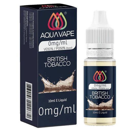Aquavape British Tobacco E-Liquid 10ml