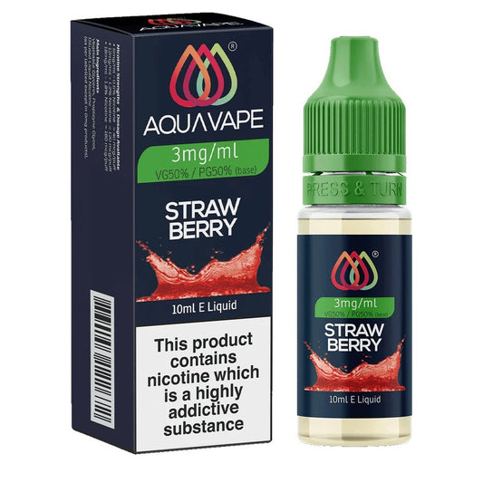 Aquavape Strawberry E-Liquid 10ml