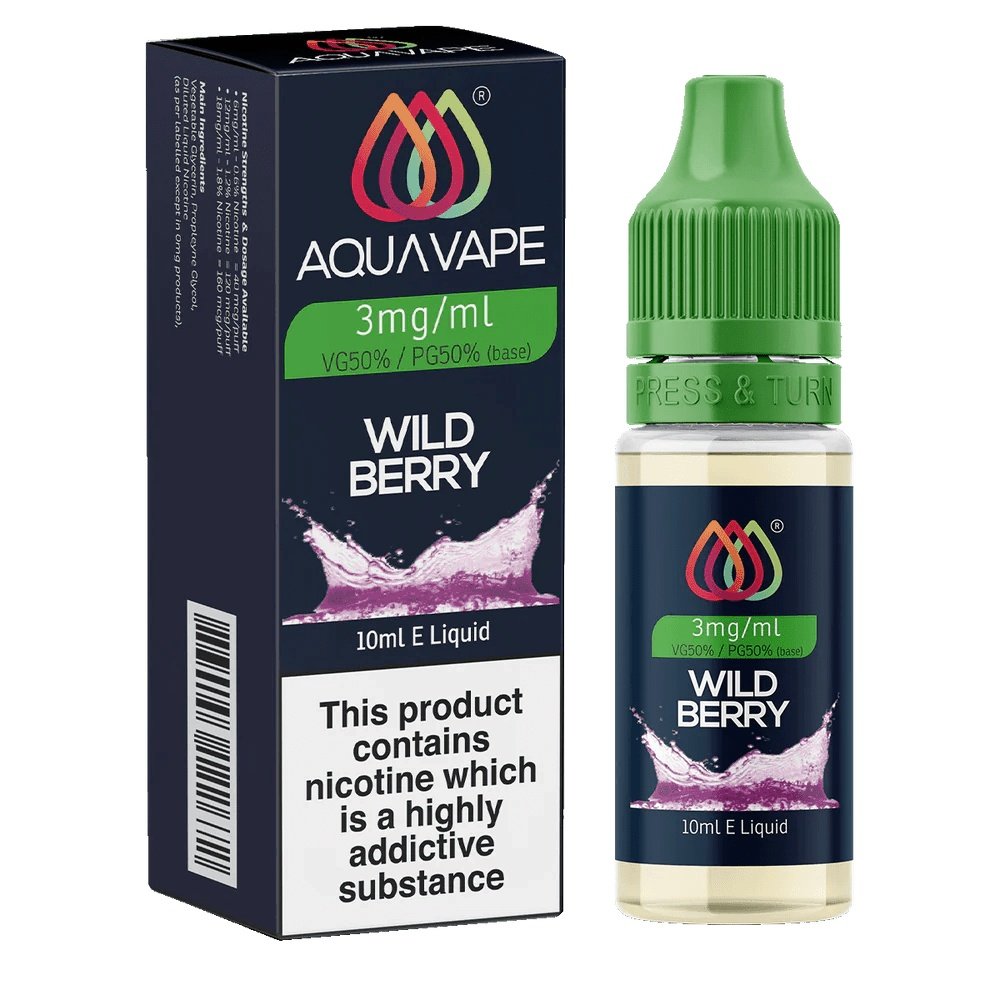 Aquavape Wild Berry E-Liquid 10ml
