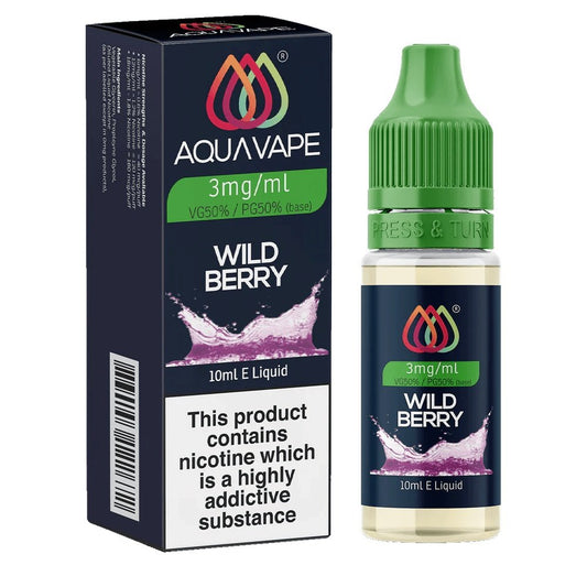 Aquavape Wild Berry E-Liquid 10ml