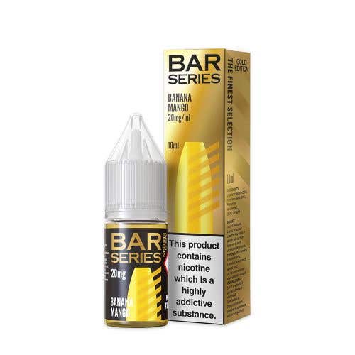 Mixtio Bar Series Gold Edition - Banana Mango - Nic Salt E-Liquid 10ml