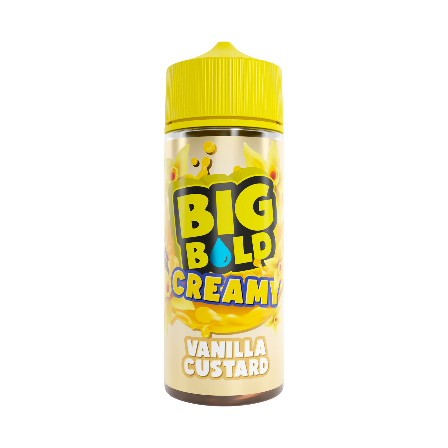 Big Bold Creamy Shortfill E-Liquid 100ml - Vanilla Custard