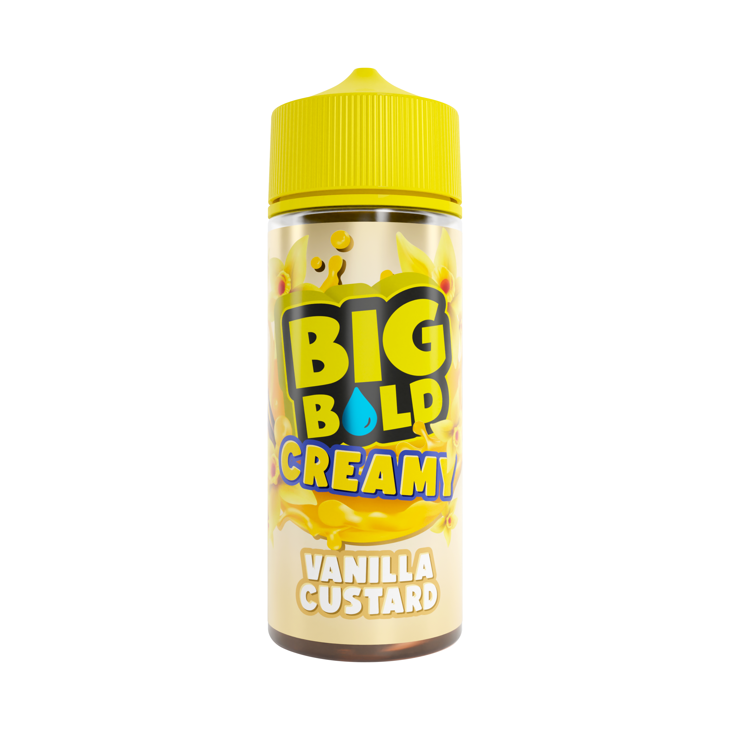 Big Bold Creamy Shortfill E-Liquid 100ml - Vanilla Custard