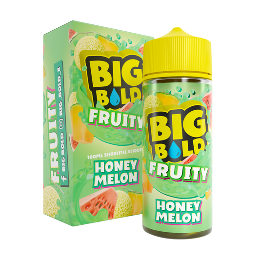 Big Bold Fruity Shortfill E-Liquid 100ml - Honey Melon