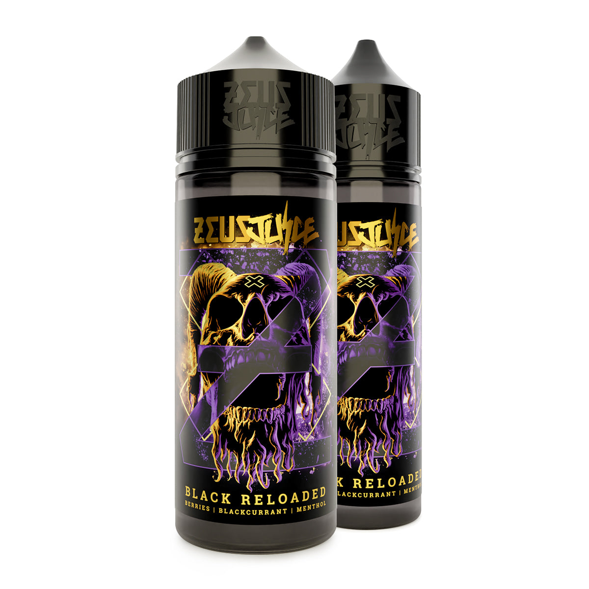 Zeus Juice Black Reloaded Shortfills E-Liquid 100ml