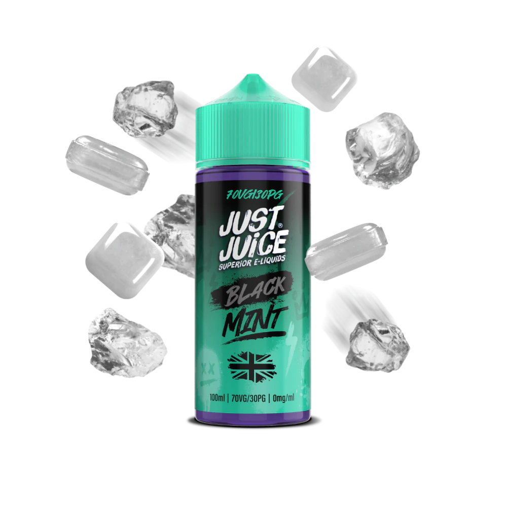 Just Juice Black Mint Shortfill 100ml eLiquid