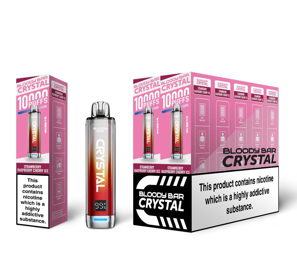 Bloody Bar Crystal 10k Vape Kit