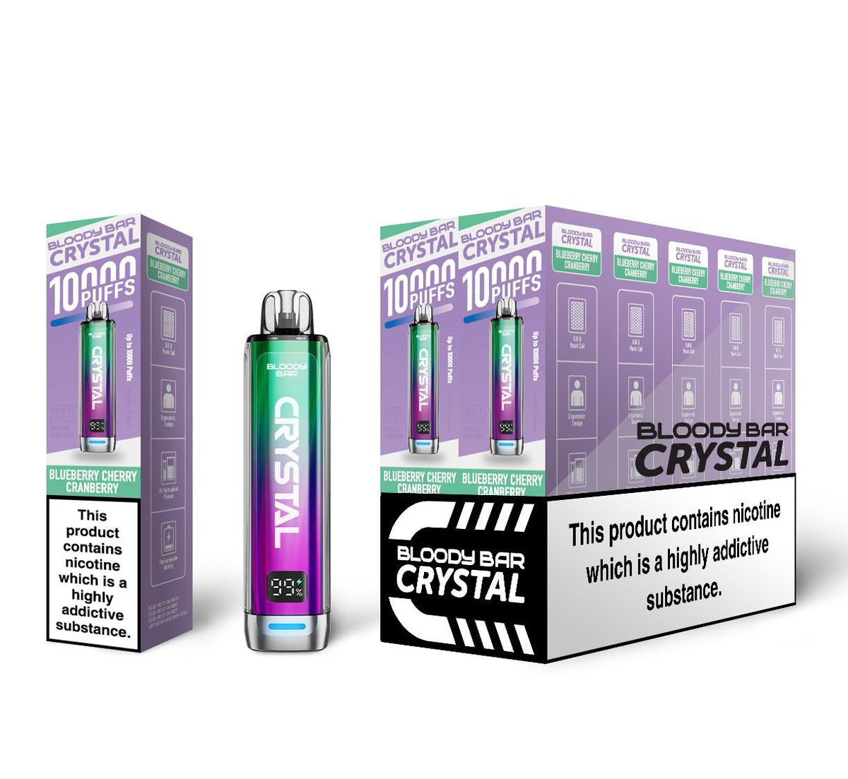 Bloody Bar Crystal 10k Vape Kit