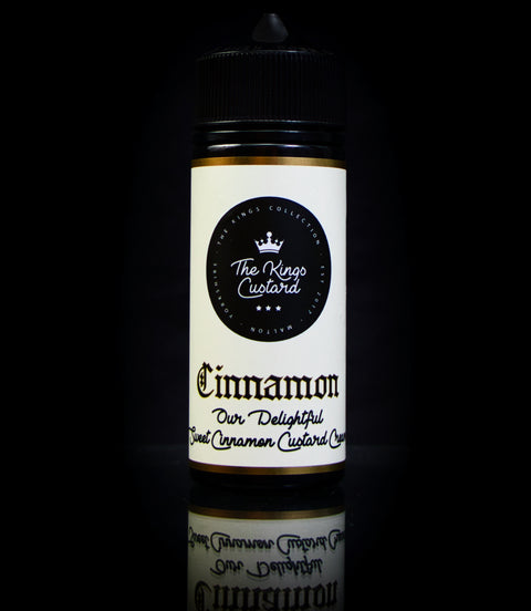 Kings Custard Cinnamon Shortfill E-Liquid 100ml