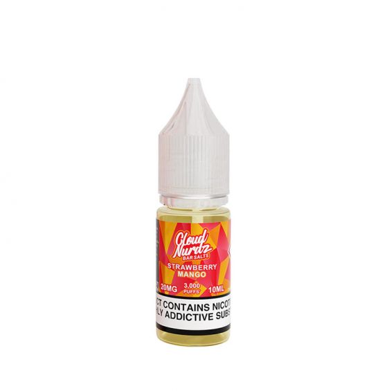 Cloud Nurdz Bar Salts Strawberry Mango 10ml Nic Salt E-Liquid