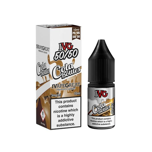 IVG 50/50 Cola Bottles E-Liquid 10ml