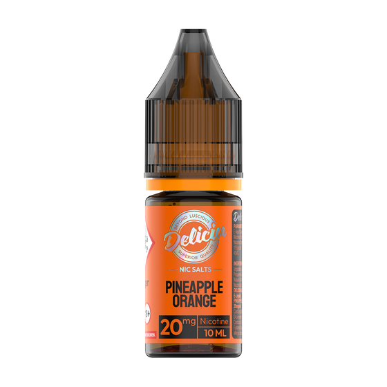 Deliciu Nic Salt E-Liquid 10ml - Pineapple Orange