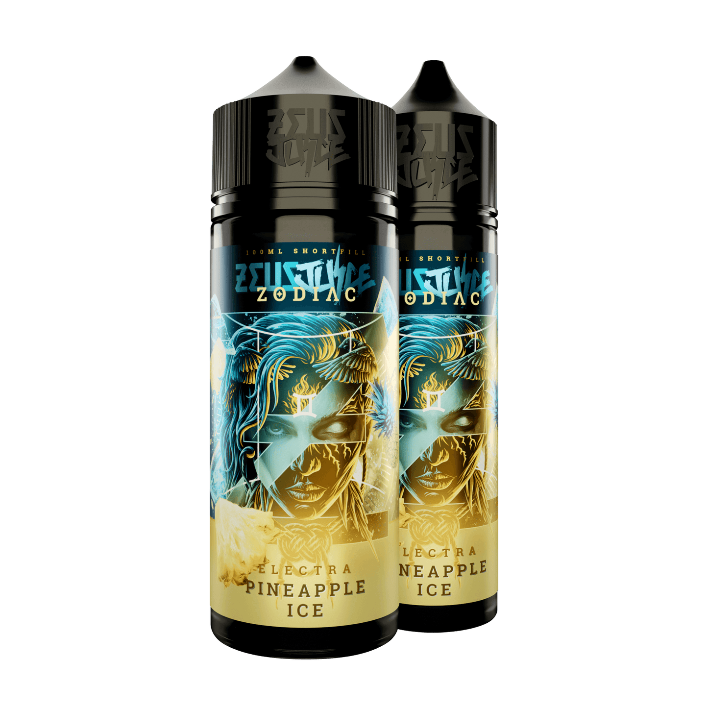 Zeus Juice Electra - Pineapple Ice Shortfill E-Liquid 100ml