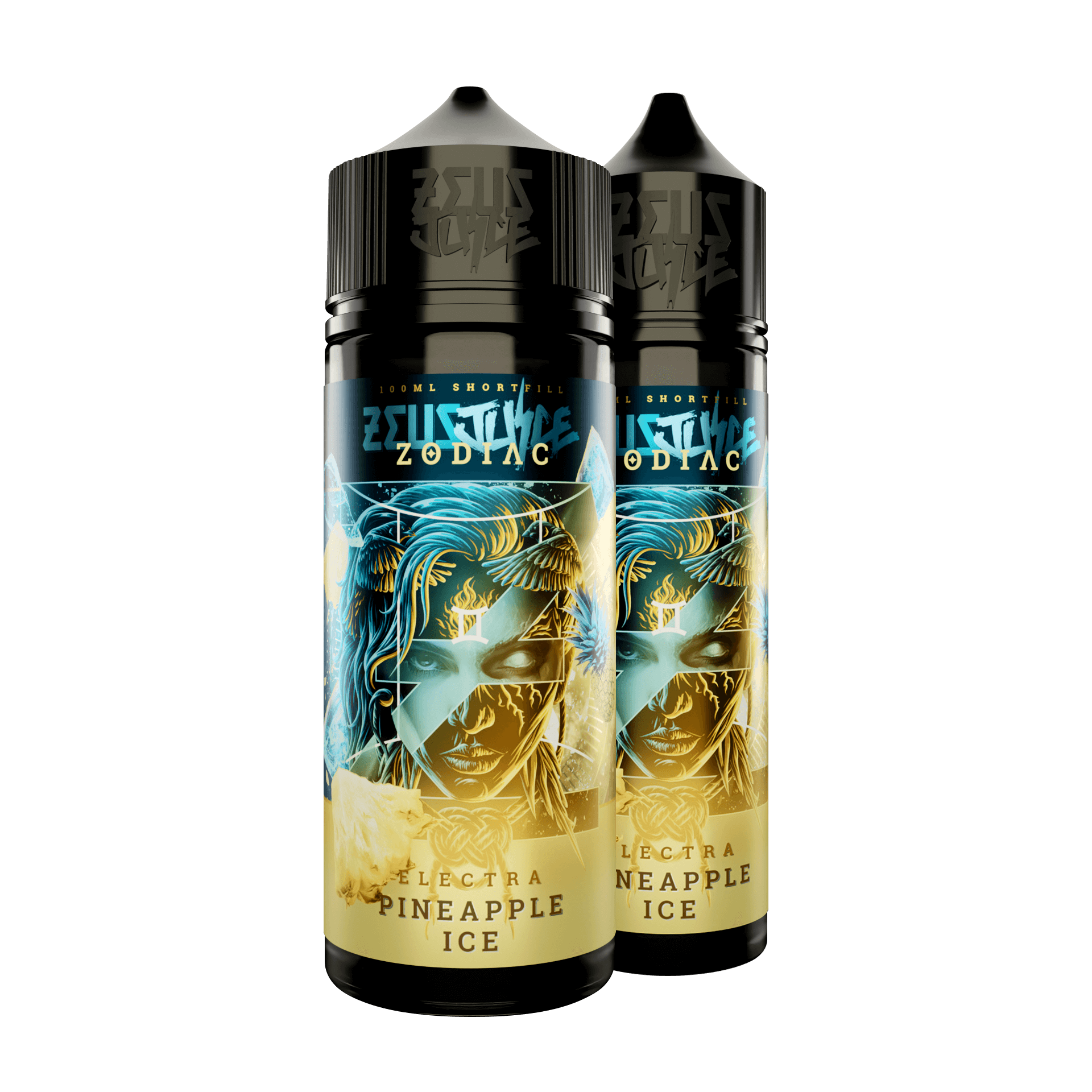 Zeus Juice Electra - Pineapple Ice Shortfill E-Liquid 100ml