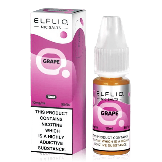 Elfliq Grape Nic Salt E-Liquid 10ml