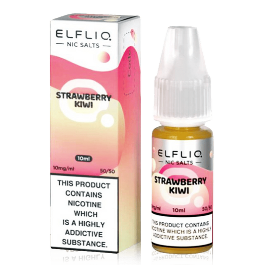 Elfliq Strawberry Kiwi Nic Salt E-Liquid 10ml