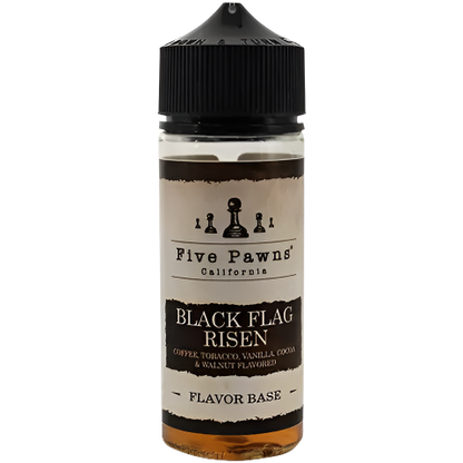 Five Pawns black flag risen 