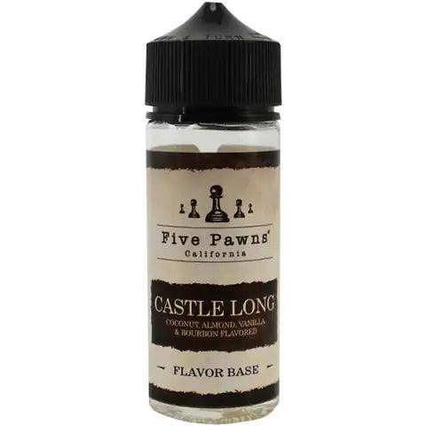 Five Pawns California Original Series Shortfill E-Liquid 100ml - Castle Long