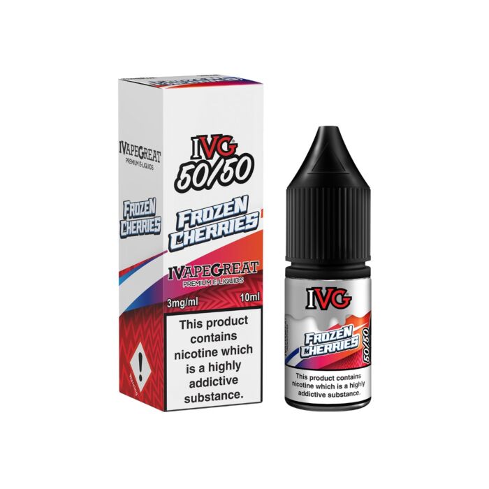 IVG 50/50 Frozen Cherries E-Liquid 10ml