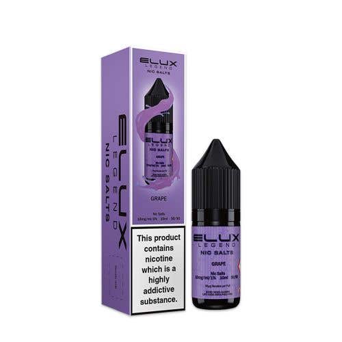 Elux Legend Grape Nic Salt E-Liquid 10ml