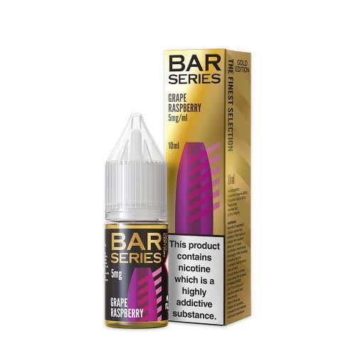 Mixtio Bar Series Gold Edition - Grape Raspberry - Nic Salt E-Liquid 10ml