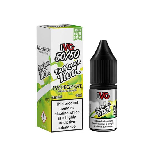IVG 50/50 Kiwi Cool E-Liquid 10ml