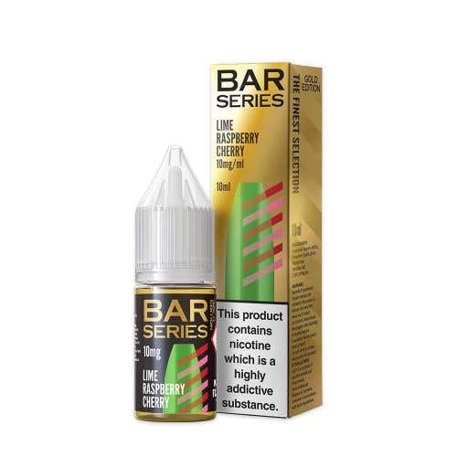 Mixtio Bar Series Gold Edition - Lime Raspberry Cherry - Nic Salt E-Liquid 10ml