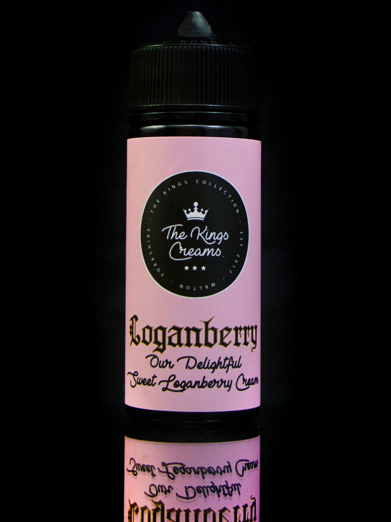 Kings Custard Shortfill E-Liquid 100ml - Loganberry