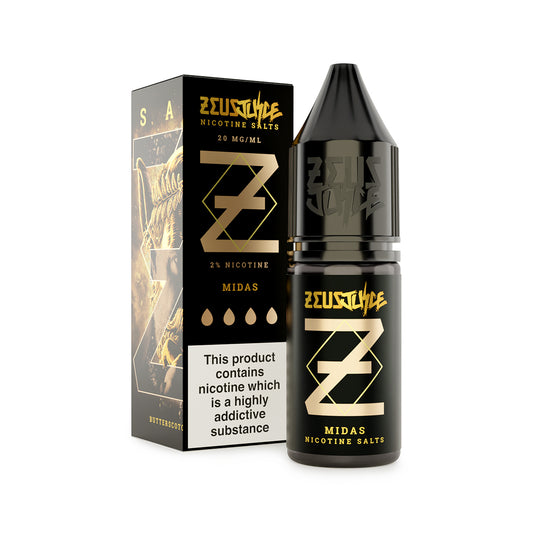 Zeus Juice Midas Nicotine Salt E-Liquid 10ml