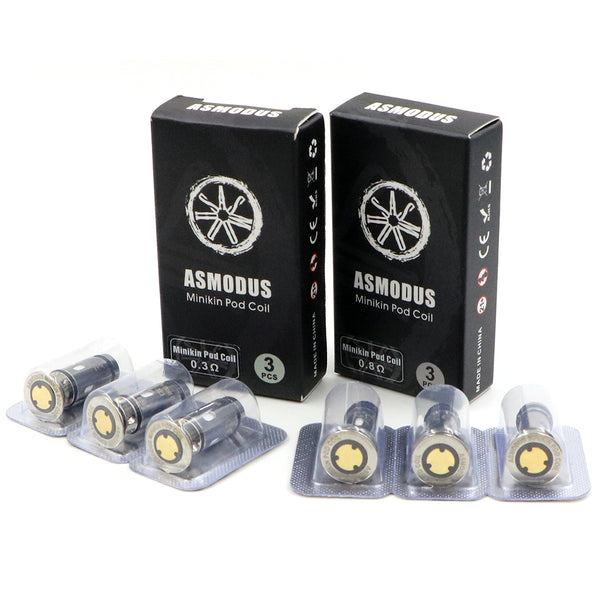 Asmodus Minikin Replacement Coils - Pack of 3